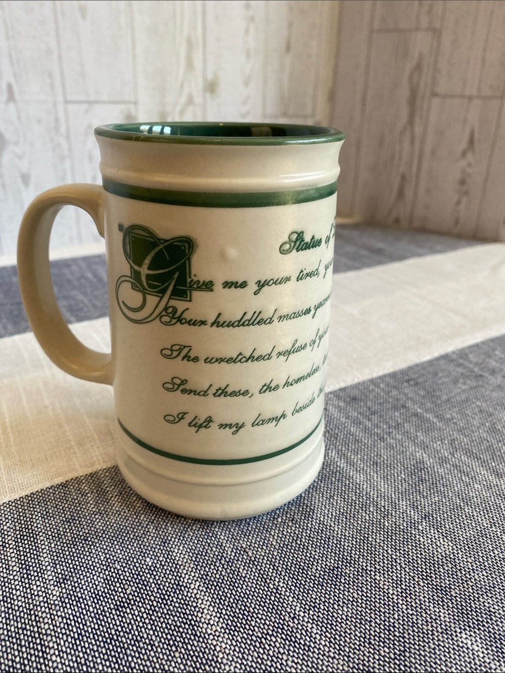 Vintage Statue of Liberty Mug
